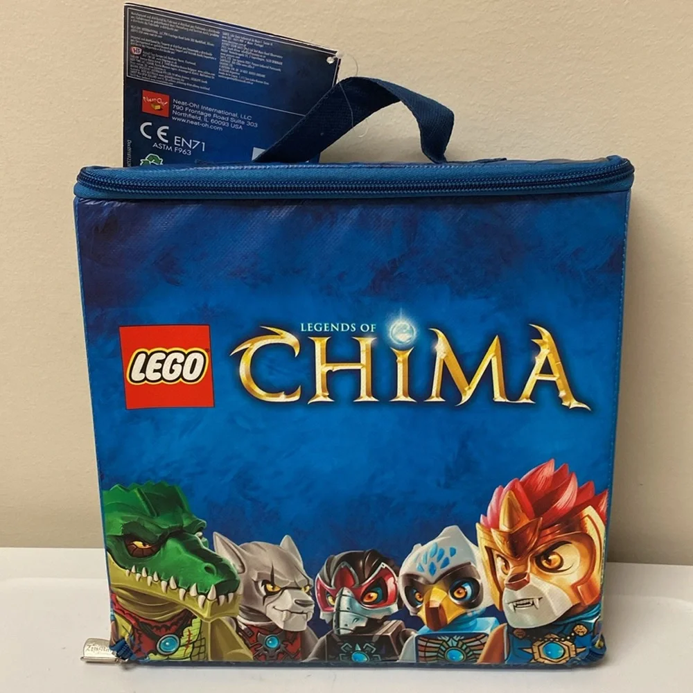 LEGO Chima Battle Case Carry Storage Play Mat Organizer NWT
